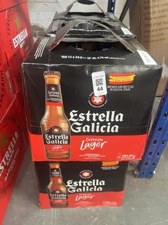 Lot 44  
            Chesterfield SR40 - Collection 
                
APPROX 72 X BOTTLES OF ESTRELLA GALICIA LAGER (LOCATION: SR39)(18+ ID MAY BE REQU...