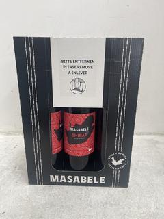 Lot 66  
            Chesterfield SR40 - Collection or Optional Delivery Available 

                
CASE OF 6 X BOTTLES OF MASABELE SHIRAZ (LOCATION: SR39)(18+ ID MAY BE REQUIRED UP...