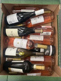 Lot 78  
            Chesterfield SR40 - Collection or Optional Delivery Available 

                
12 X ASSORTED BOTTLES OF WINE TO INCLUDE TE HAUPAPA, CASA SANTOS LIMA AND VACQUEY...