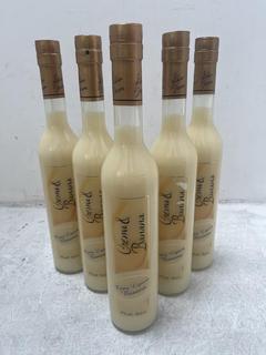 Lot 82  
            Chesterfield SR40 - Collection or Optional Delivery Available 

                
5 X BOTTLES OF CREMA LIQUORE BANANA 50CL ABV 17% (LOCATION: SR39)(18+ ID MAY BE R...