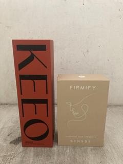 Lot 108  
            Chesterfield SR40 - Parcel Delivery Only 

                
KEEO GENIUS 2 SMART-GLIDE STRAIGHTENER TO INCLUDE FIRMIFY SENSSE (LOCATION: B RAC...