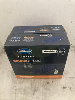 Lot 118  
            Chesterfield SR40 - Parcel Delivery Only 

                
2 X SILENTNIGHT DOUBLE AIRBED (LOCATION: B RACKING )