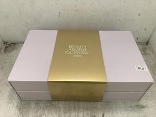 Lot 134  
            Chesterfield SR40 - Parcel Delivery Only 

                
BEAUTY BAY BEAUTY ADVENT CALENDAR 2025 ORIGINAL RRP- £120 (LOCATION: B RACKING )