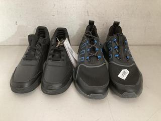 Lot 13  
            Chesterfield SR40 - Parcel Delivery Only 

                
ADIDAS TENSAUR SPORT 2.0 TRAINERS IN BLACK SIZE UK 5.5 TO INCLUDE ADIDAS TRAINERS...