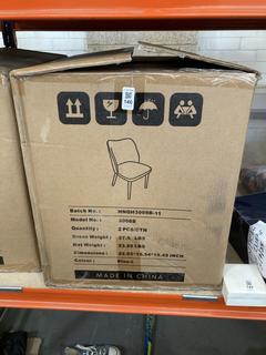Lot 146  
            Chesterfield SR40 - Parcel Delivery Only 

                
COLAMY 2 X DINING CHAIR IN LIGHT BROWN MODEL- 3008B (LOCATION: B RACKING)