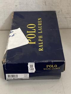 Lot 148  
            Chesterfield SR40 - Parcel Delivery Only 

                
RALPH LAUREN POLO HANFORD LEATHER SHOES IN TAN SIZE UK 6 (LOCATION: B RACKING)