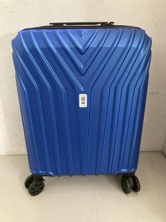 Lot 48  
            Chesterfield SR40 - Parcel Delivery Only 

                
SMALL LOCKABLE SUITCASE IN BLUE (LOCATION: B RACKING )