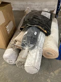 Lot 52  
            Chesterfield SR40 - Parcel Delivery Only 

                
7 X ASSORTED RUGS TO INCLUDE WASHABLE RUG IN ANTHRACITE SIZE 57 X 150CM (LOCATION...