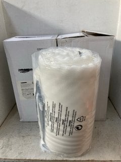 Lot 1010  
            Marchington SR18 - Parcel Delivery Only 
                
2 X COMFORT MEMORY FOAM TOPPER WITH STRAPS - SIZE: 160CM X 190CM X 4CM: LOCATION ...