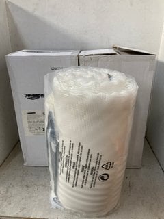 Lot 1011  
            Marchington SR18 - Parcel Delivery Only 
                
2 X COMFORT MEMORY FOAM TOPPER WITH STRAPS - SIZE: 160CM X 190CM X 4CM: LOCATION ...