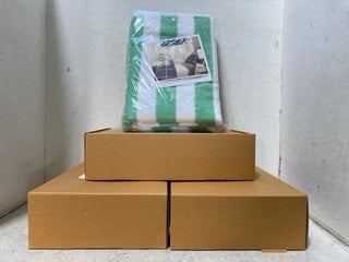 Lot 1047  
            Marchington SR18 - Parcel Delivery Only 

                
4 X SETS OF 2 CABANA STRIPE SEAFOAM GREEN BEACH TOWELS: LOCATION - BR3