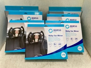 Lot 1128  
            Marchington SR18 - Parcel Delivery Only 

                
8 X SPARCO BABY CAR MIRRORS -COMBINED ORIGINAL RRP:£112: LOCATION - BR7