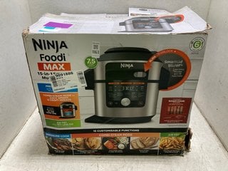 Lot 1163  
            Marchington SR18 - Parcel Delivery Only 

                
NINJA FOODI MAX 15 IN 1 SMARTLID MULTI COOKER - MODEL OL750UK - ORIGINAL RRP £319...