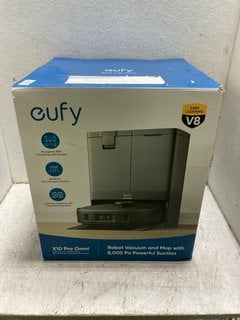 Lot 1168  
            Marchington SR18 - Parcel Delivery Only 

                
EUFY OMNI X10 PRO ROBOT VACUUM & MOP - ORIGINAL RRP £699.00: LOCATION - BR10