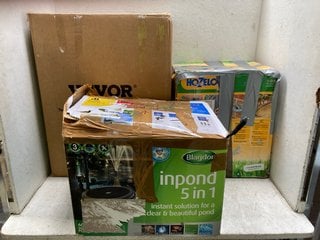 Lot 1176  
            Marchington SR18 - Parcel Delivery Only 

                
QTY OF ASSORTED OUTDOOR ITEMS TO INCLUDE HOZELOCK WALL MOUNTED GARDEN HOSE: LOCAT...