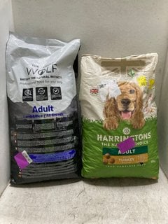 Lot 1181  
            Marchington SR18 - Parcel Delivery Only 

                
HARRINGTON ADULT DOG FOOD TO INCLUDE HUNGER OF WOLF ADULT DOG FOOD - BBE:01.27: L...