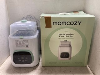 Lot 1189  
            Marchington SR18 - Parcel Delivery Only 

                
MOMCOZY BOTTLE WASHER KLEAN PAL PRO - ORIGINAL RRP:£300: LOCATION - BR12