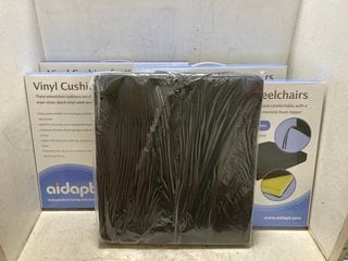Lot 1213  
            Marchington SR18 - Parcel Delivery Only 

                
5 X AIDAPT VINYL CUSHIONS FOR WHEELCHAIRS - SIZE 18 X 16 X 2 INCHES: LOCATION - BR16
