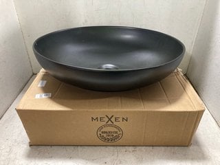 Lot 1247  
            Marchington SR18 - Parcel Delivery Only 

                
MEXEN CERAMIC BLACK SINK: LOCATION - BR17