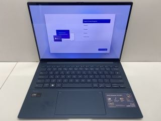 Lot 1001  
            Nationwide - Parcel Delivery Only 

                
ASUS ZENBOOK 14 OLED 1TB LAPTOP: MODEL NO UX3405M. INTEL ULTRA 9 185H, 32GB RAM, ...