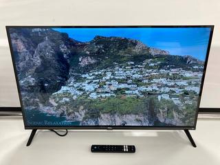 Lot 123  
            Nationwide - Parcel Delivery Only 

                
TCL FIRE FHD 32" TV (ORIGINAL RRP - £119): MODEL NO 32SF540K (WITH BOX, STAND & R...