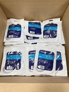 Lot 135  
            Nationwide - Parcel Delivery Only 

                
QTY OF 200 CIRQIT NYLON BRAIDED 0.5M USB A TO USB C CABLES IN SILVER. [JPTM148170...