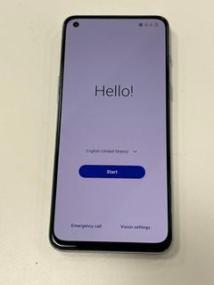 Lot 41  
            Nationwide - Parcel Delivery Only 

                
ONEPLUS NORD 2T 5G ANDROID VERSION 12 128GB SMARTPHONE IN JADE FOG: MODEL NO CPH2...