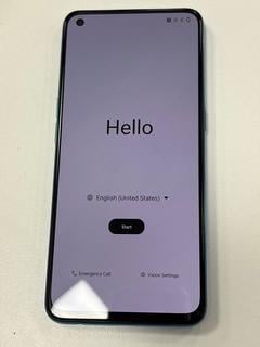 Lot 59  
            Nationwide - Parcel Delivery Only 

                
ONEPLUS NORD CE 5G ANDROID VERSION 11 128GB SMARTPHONE IN BLUE VOID: MODEL NO EB2...