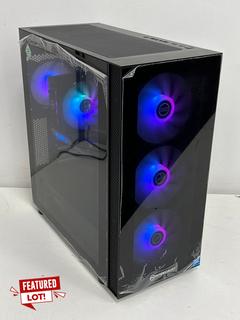 Lot 70  
            Nationwide - Parcel Delivery Only 

                
PC SPECIALIST CYPHER 210 1TB PC (ORIGINAL RRP - £1499) IN BLACK. (WITH BOX & POWE...