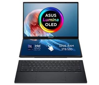 Lot 73  
            Nationwide - Parcel Delivery Only 

                
ASUS ZENBOOK DUO 2 TB LAPTOP (ORIGINAL RRP - £1999) IN INKWELL GRAY: MODEL NO UX8...