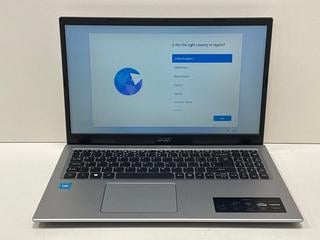 Lot 80  
            Nationwide - Parcel Delivery Only 

                
ACER ASPIRE 3 128 GB LAPTOP IN SILVER: MODEL NO A315-35-C6A5 (WITH BOX & MAINS PO...