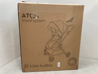 Lot 1018  
            Marchington SR14 - Parcel Delivery Only 

                
ICKLE BUBBA THE ATOM TRAVEL SYSTEM IN GRAPHITE GREY - ORIGINAL RRP £269: LOCATION...