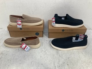 Lot 1057  
            Marchington SR14 - Parcel Delivery Only 
                
PAVERS SLIP ON SHOES IN BLACK - UK SIZE 10 TO INCLUDE PAVERS SLIP ON LOAFERS IN B...