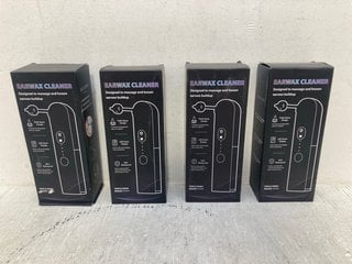 Lot 1064  
            Marchington SR14 - Parcel Delivery Only 
                
4 X EARWAX REMOVAL CLEANERS IN BLACK: LOCATION - F9