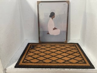 Lot 1090  
            Marchington SR14 - Parcel Delivery Only 
                
3 X SCANDINAVIAN SLEEPING & LIVING PICTURE FRAMES TO INCLUDE GARDEN TRADING HARDW...