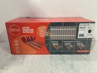 Lot 1091  
            Marchington SR14 - Parcel Delivery Only 
                
KLIMA UNDERFLOOR HEATING SYSTEMS HEATING MAT 10 M2 - ORIGINAL RRP £240: LOCATION ...