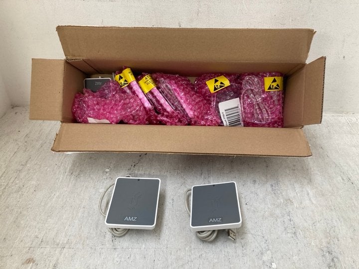Lot 109  
            Marchington SR14 - Parcel Delivery Only 
                
BOX OF AMZ UTRUST 3700 F CONTACTLESS SMART CARD READERS: LOCATION - H4