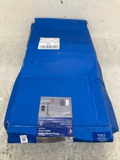 Lot 1101  
            Marchington SR14 - Parcel Delivery Only 

                
TRITON AMORE 9.5KW DUELEC ELECTRIC SHOWER IN BLACK - ORIGINAL RRP £389: LOCATION ...