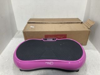 Lot 1169  
            Marchington SR14 - Parcel Delivery Only 
                
DISPLAY 4 TOP VIBRATION PLATE MACHINE IN PINK: LOCATION - F12