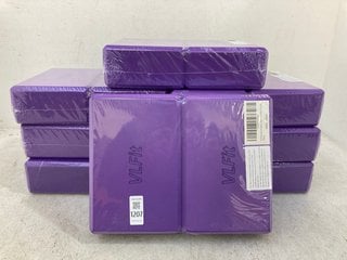 Lot 1207  
            Marchington SR14 - Parcel Delivery Only 

                
8 X VLFIT SET OF 2 HI DENSITY YOGA BLOCKS: LOCATION - F14