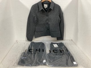 Lot 1209  
            Marchington SR14 - Parcel Delivery Only 

                
2 X ICHI IHGOZIVO TROUSERS IN CHECK - UK SIZE 40 TO INCLUDE ICHI IHGOZIVO JACKETS...