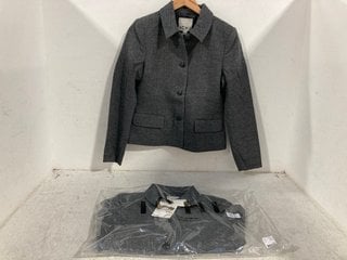 Lot 1219  
            Marchington SR14 - Parcel Delivery Only 

                
2 X ICHI IHGOZIVO JACKETS IN CHECK - UK SIZE 34 COMBINED ORIGINAL RRP £200: LOCAT...