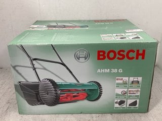 Lot 1308  
            Marchington SR14 - Parcel Delivery Only 

                
BOSCH AHM-38-G LAWN & GARDEN LAWN MOWER: LOCATION - E19