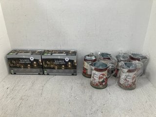 Lot 1318  
            Marchington SR14 - Parcel Delivery Only 

                
2 X BOXES OF SUPER BRIGHT 20 GLOBULB SOLAR STRING LIGHTS TO INCLUDE 6 X 15CM META...