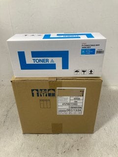 Lot 1321  
            Marchington SR14 - Parcel Delivery Only 

                
BOX OF UTAX TONER CARTRIDGES IN CYAN - MODEL TK-5370: LOCATION - E18