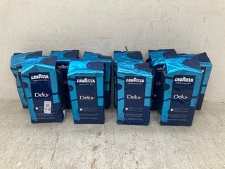 Lot 1338  
            Marchington SR14 - Parcel Delivery Only 

                
10 X LAVAZZA DEK DECAFFEINATED COFFEE BEANS - BBE 03.2027: LOCATION - E17