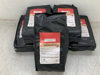 Lot 1360  
            Marchington SR14 - Parcel Delivery Only 

                
6 X VANUATU 1KG COFFEE BEANS - BBE 03.2027: LOCATION - E16
