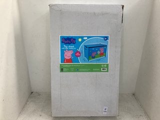 Lot 1383  
            Marchington SR14 - Parcel Delivery Only 

                
PEPPA PIG TOY CHEST: LOCATION - E15