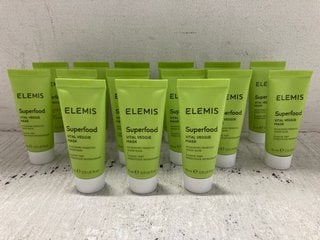 Lot 139  
            Marchington SR14 - Parcel Delivery Only 

                
15 X ELEMIS 15ML SUPERFOOD VITAL VEGGIE NOURISHING PREBIOTIC GREEN MASKS(EXPIRED)...