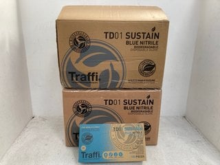 Lot 1401  
            Marchington SR14 - Parcel Delivery Only 

                
2 X BOXES OF TRAFFI SRI LANKA BLUE NITRILE DISPOSABLE GLOVES: LOCATION - E14